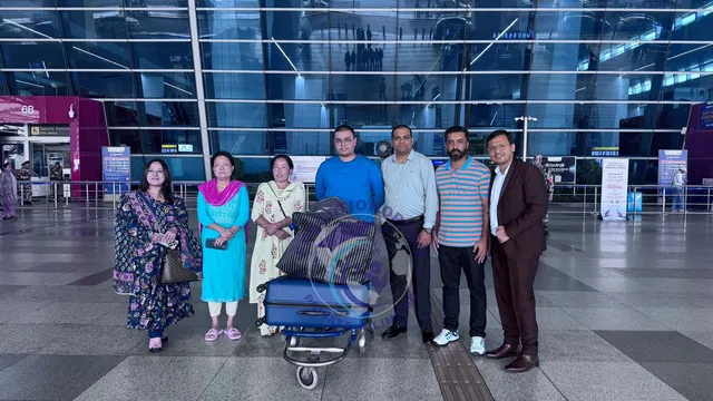 Students studying abroad